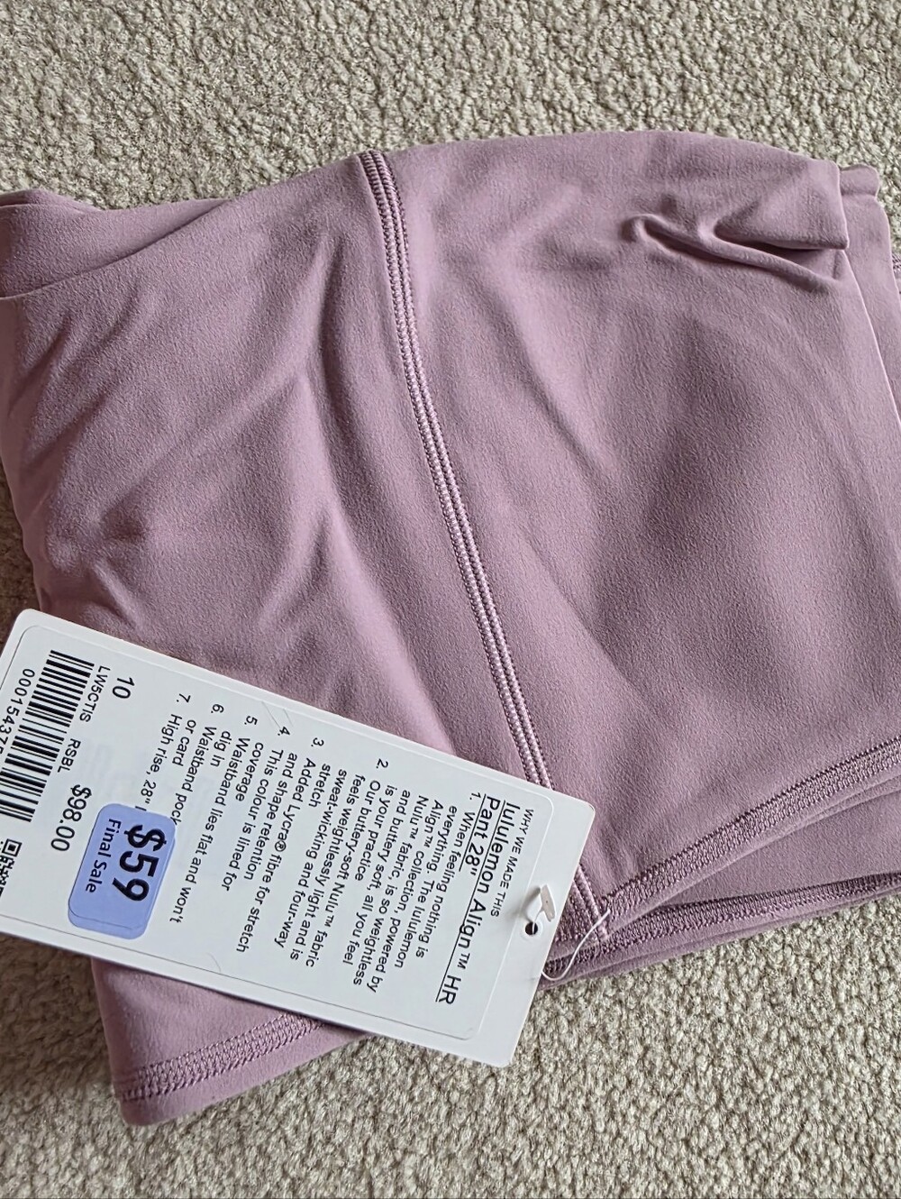 Lululemon Align High Rise Pants